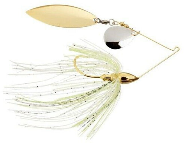War Eagle Tandem Willow/Colorado Nickel Frame Spinnerbait Mustad Fishing Hook 3/8oz 1 Piece Spot Remover