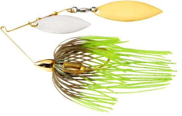 War Eagle Screamin Eagle Double Willow Spinnerbait Mustad Fishing Hook 1/2oz 1 Piece Gold/Hot Mouse