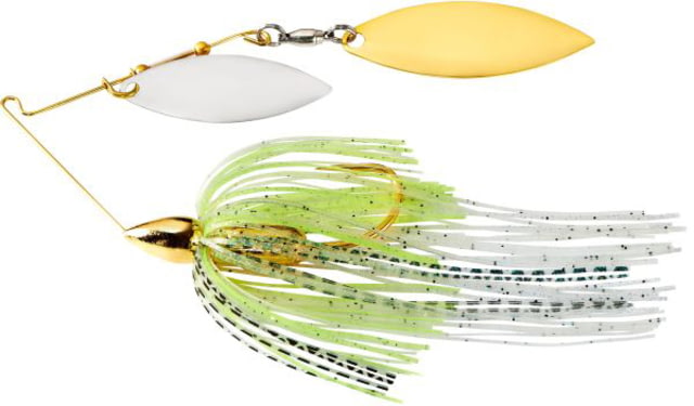 War Eagle Screamin Eagle Double Willow Spinnerbait Mustad Fishing Hook 1/2oz 1 Piece Gold/Spot Remover