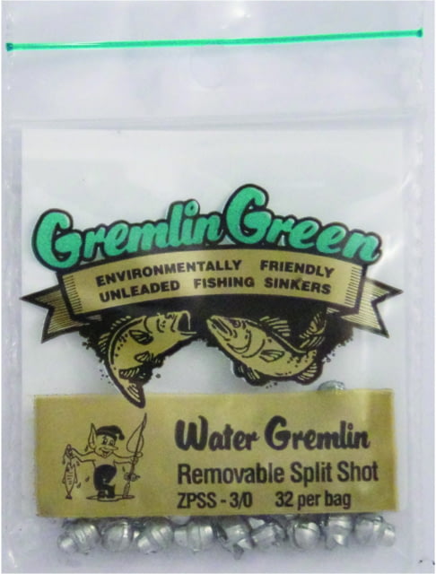 Water Gremlin Removable Tin Shot Size 03/0