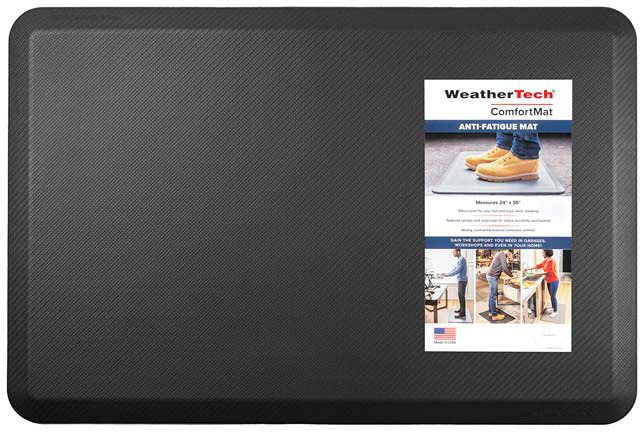 Weather Tech Comfort Mat Carbon Fiber Black