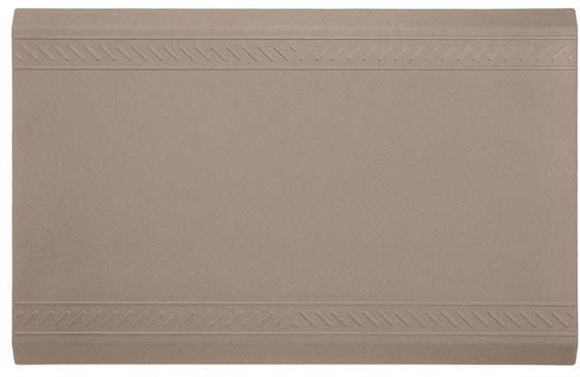 Weather Tech Comfort Mat Connect Bordered 1 Piece 24x36in Tan