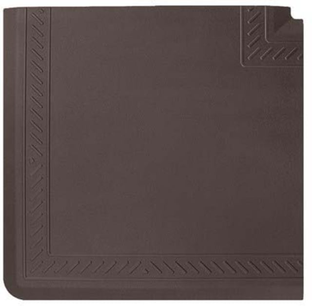 Weather Tech Comfort Mat Connect Bordered 1 Piece 25x25in Cocoa