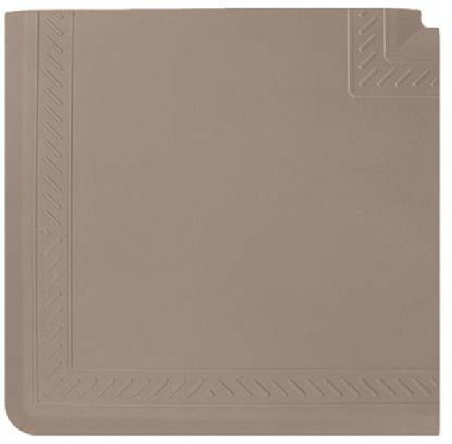 Weather Tech Comfort Mat Connect Bordered 1 Piece 25x25in Tan