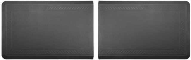 Weather Tech Comfort Mat Connect Bordered 2 Pieces 24x36in Black