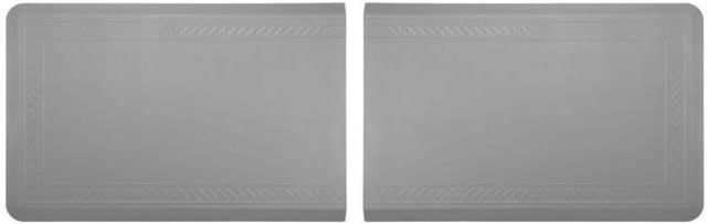 Weather Tech Comfort Mat Connect Bordered 2 Pieces 24x36in Grey