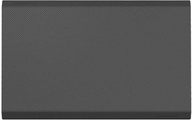 Weather Tech Comfort Mat Connect Carbon Fiber 1 Piece 24x36in Black
