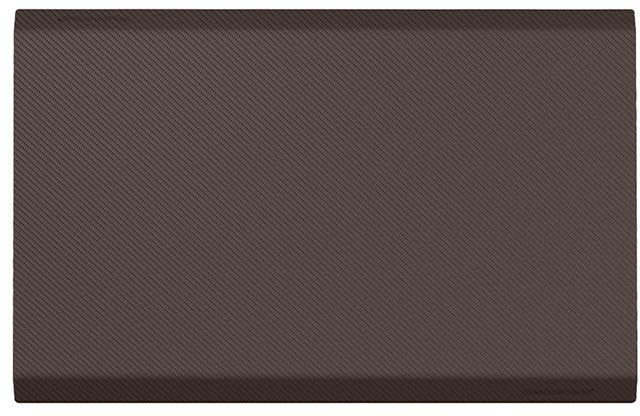 Weather Tech Comfort Mat Connect Carbon Fiber 1 Piece 24x36in Cocoa