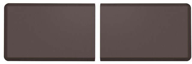 Weather Tech Comfort Mat Connect Stone 2 Pieces 24x36in Cocoa