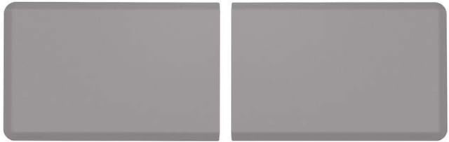 Weather Tech Comfort Mat Connect Stone 2 Pieces 24x36in Grey