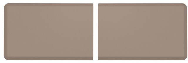Weather Tech Comfort Mat Connect Stone 2 Pieces 24x36in Tan