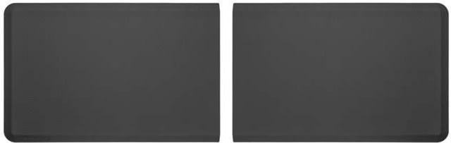Weather Tech Comfort Mat Connect Woven 2 Pieces 24x36in Black