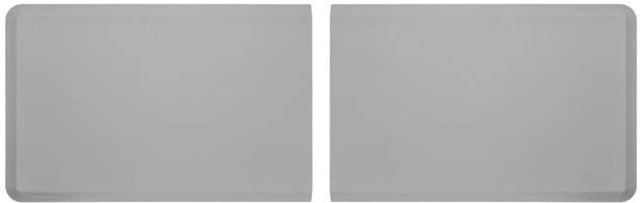 Weather Tech Comfort Mat Connect Woven 2 Pieces 24x36in Grey