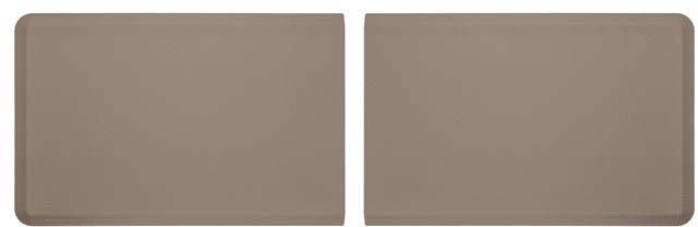 Weather Tech Comfort Mat Connect Woven 2 Pieces 24x36in Tan