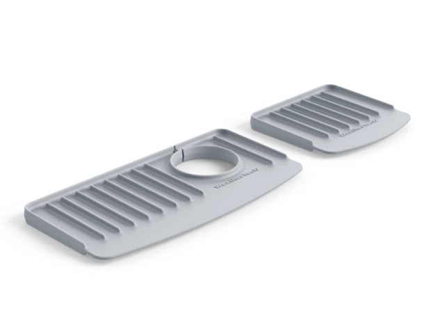 Weather Tech FaucetMat Duo Light Grey/Pebble