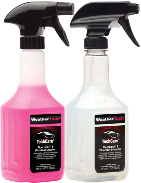 Weather Tech Floorliner Cleaner and Protector Kit Two 18oz Bottless