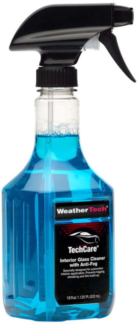 Weather Tech Interior Glass Cleaner w/ Anti-Fog Bottle 18oz