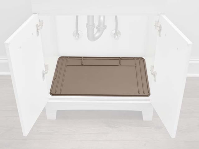 Weather Tech SinkMat Bathroom Vanity Tan