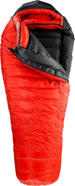 Western Mountaineering Bison Gore Infinium Sleeping Bag Right Zip Crimson/Black 6 ft 0 in