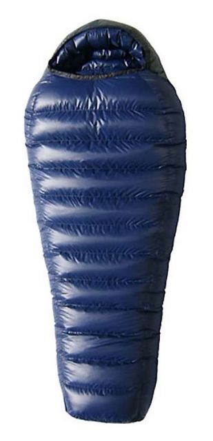 Western Mountaineering Lynx MF Sleeping Bag -10F/-23C LZ Navy Blue 5ft. 6in.