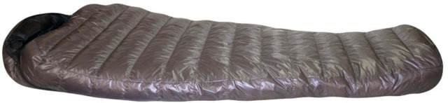 Western Mountaineering MegaLite Sleeping Bag 30F/-2C Right Zip Clay/Black 6 ft 6 in