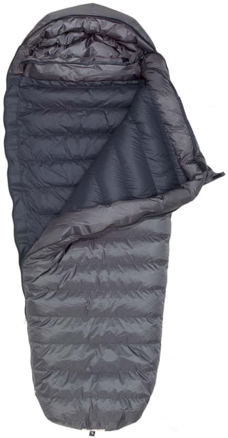 Western Mountaineering Sequoia Gore Infinium Sleeping Bag Right Zip Grey/Black 6 ft 6in