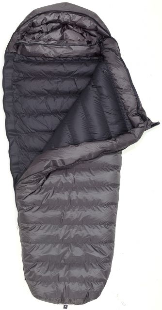 Western Mountaineering Sequoia MF Sleeping Bag 5F/-15C LZ Grey 6ft. 6in.