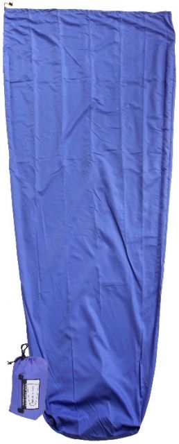 Western Mountaineering Sonora Sleep Liner Polyester Sky Blue Taper Long