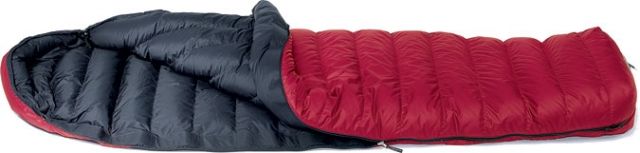 Western Mountaineering Sycamore MF Sleeping Bag 25F/-4C LZ Cranberry 6ft. 6in.