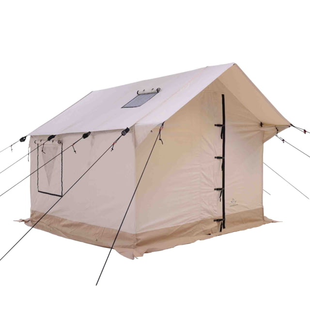 White Duck Alpha Wall Tent Fire Water Repellent 8ft x 10ft