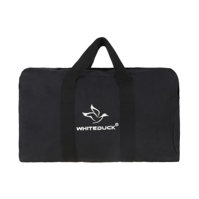 White Duck Hoplite Canvas Parachute Bag Black