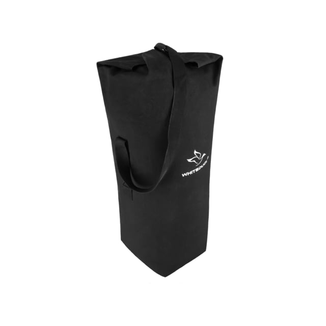 White Duck Hoplite Canvas Top Load Bag Black Extra Large