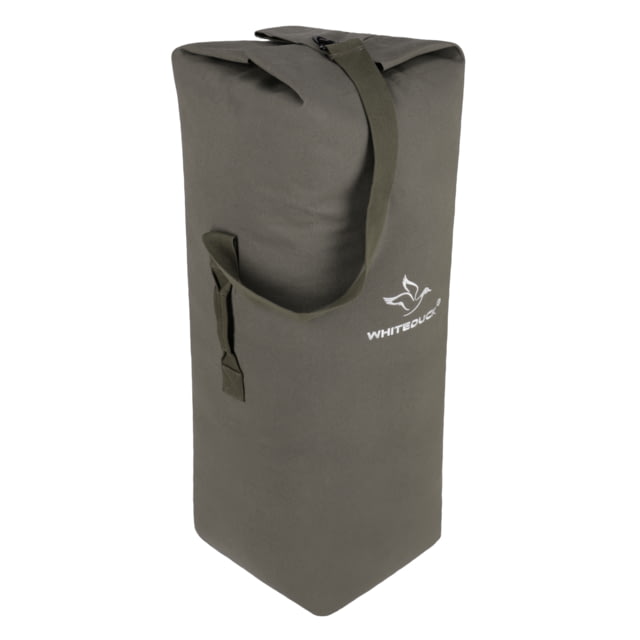 White Duck Hoplite Canvas Top Load Bag Olive Extra Large
