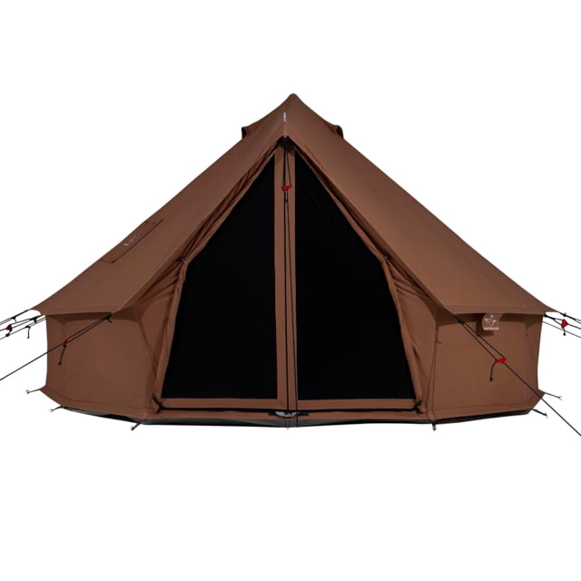 White Duck Regatta Bell Tent Fire Water Repellent Desert Red 20ft