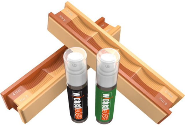 Wicked Edge Wicked Edge 4/2 Micron Diamond Emulsion and Leather Sharpening Strops Pack