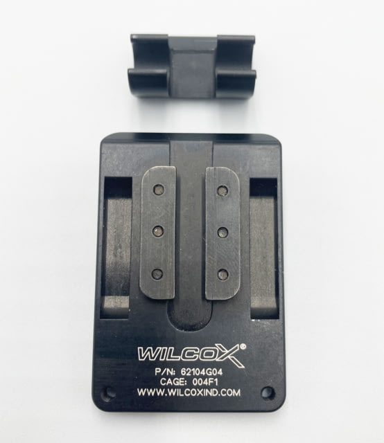 Wilcox DPAM Universal Interface Plate/LEMO Pigtail Storage for HGU-56/SPH-4 Shroud for US Military Flight Helmets Black