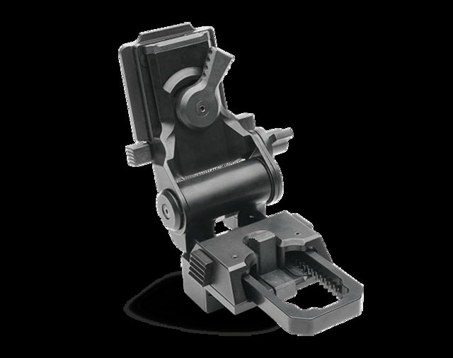 Wilcox Wilcox G20 Non-Breakaway Mount System w/Horn Interface for PASGT Helmet Black