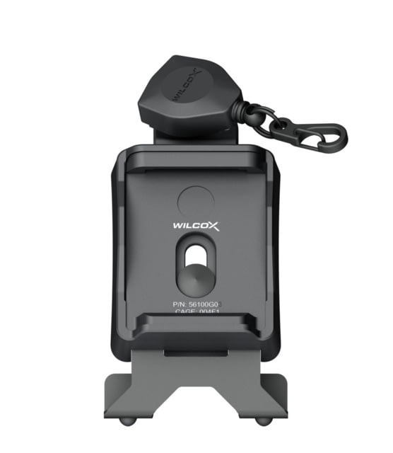 Wilcox Wilcox One Hole Shroud w/ Lanyard for ACH/MICH Helmet Black NSN 5855-01-593-7049