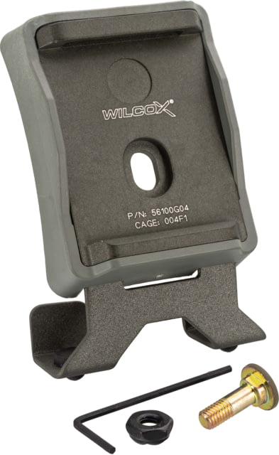 Wilcox Wilcox One Hole Shroud with Bracket for ACH/MICH Foliage Green
