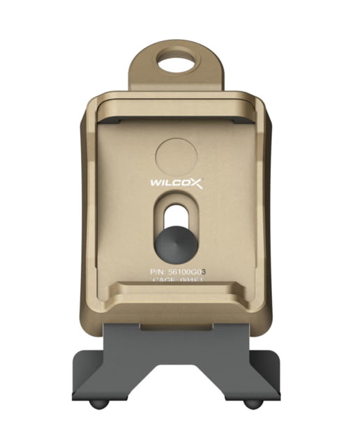 Wilcox Wilcox One Hole Shroud with Bracket for ACH/MICH Tan