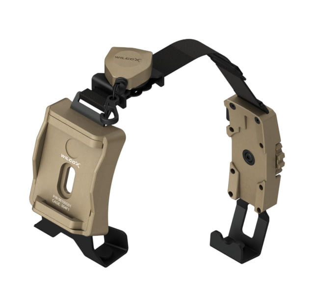 Wilcox Wilcox Ratchet Strap Shroud f/ Non-Drilled ACH/MICH Helmet Tan