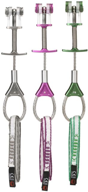 Wild Country Climbing Zero Friend Set Camming Devices Silver/Purple/Green 04 - 075