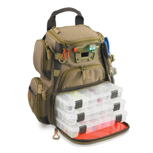 Wild River Tackle Tek Recon Lighted Backpack with 4 Trays