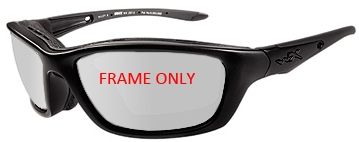 Wiley X Brick Replacement Parts - Black Ops - Matte Black Frame Only w/accessories
