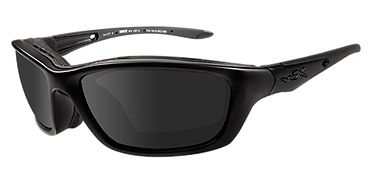 Wiley X Brick Black OPS Sunglasses - Smoke Grey Lens / Matte Black Frame