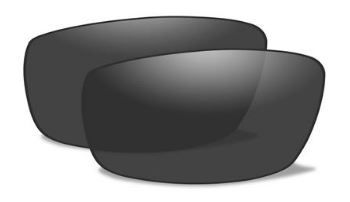 Wiley X WX Censor Replacement Parts - Polarized Smoke Grey Lens Only