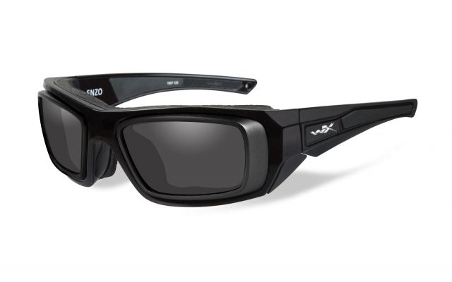 Wiley X Enzo Sunglasses Gloss Black Frame/ Demo Lenses