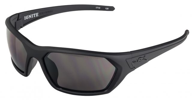 Wiley X Ignite Sunglasses Matte Balck Frame/ Black Ops Smoke