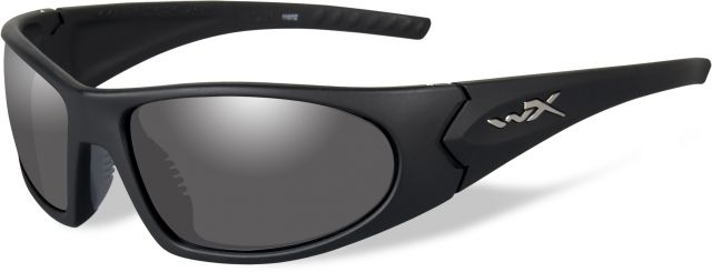 Wiley X Romer 3 Sunglasses - 2 Lens Package 1 Matte Black Frame w/Smoke GreyClear Lens