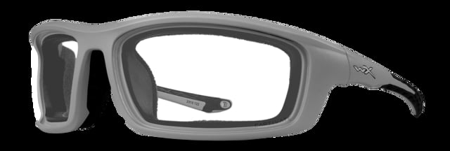 Wiley X WX Grid Sunglasses Matte Cool Grey Frame
